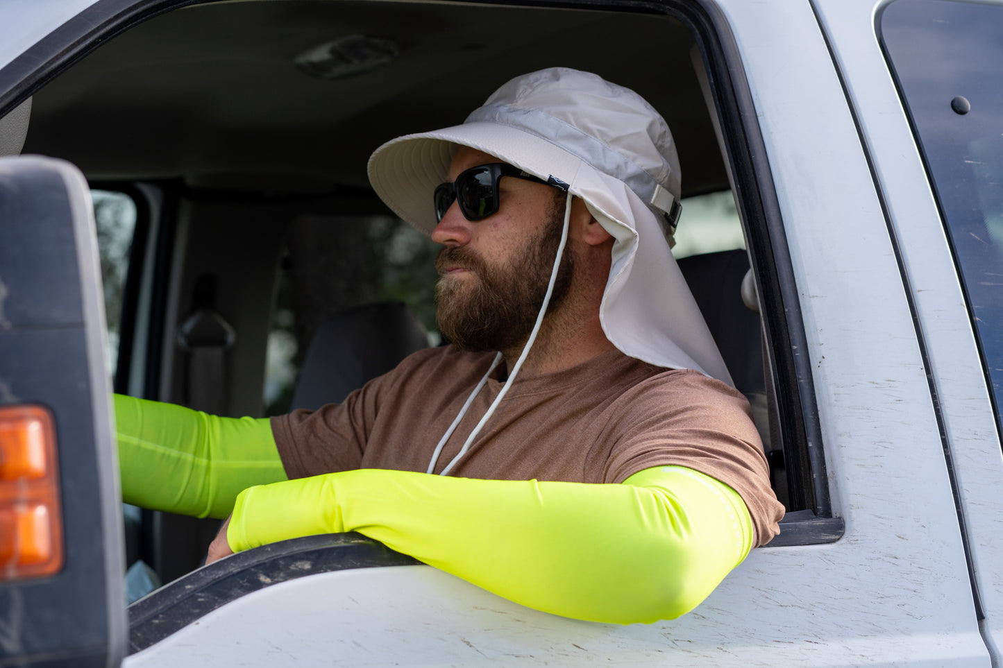 Farmer's Defense garden sleeve-High Visibility-Yellow