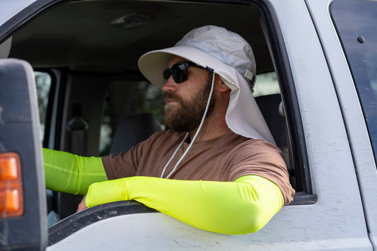 Farmer's Defense garden sleeve-High Visibility-Yellow