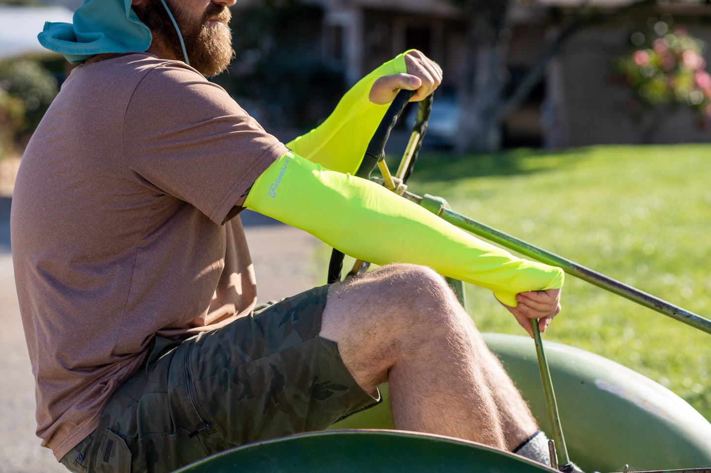 Farmer's Defense garden sleeve-High Visibility-Yellow